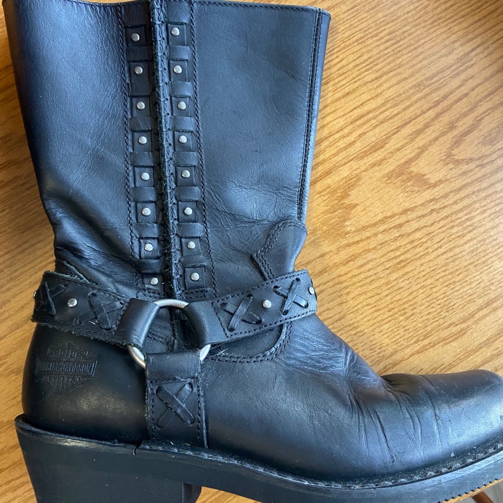 Harley Davidson leather boots
